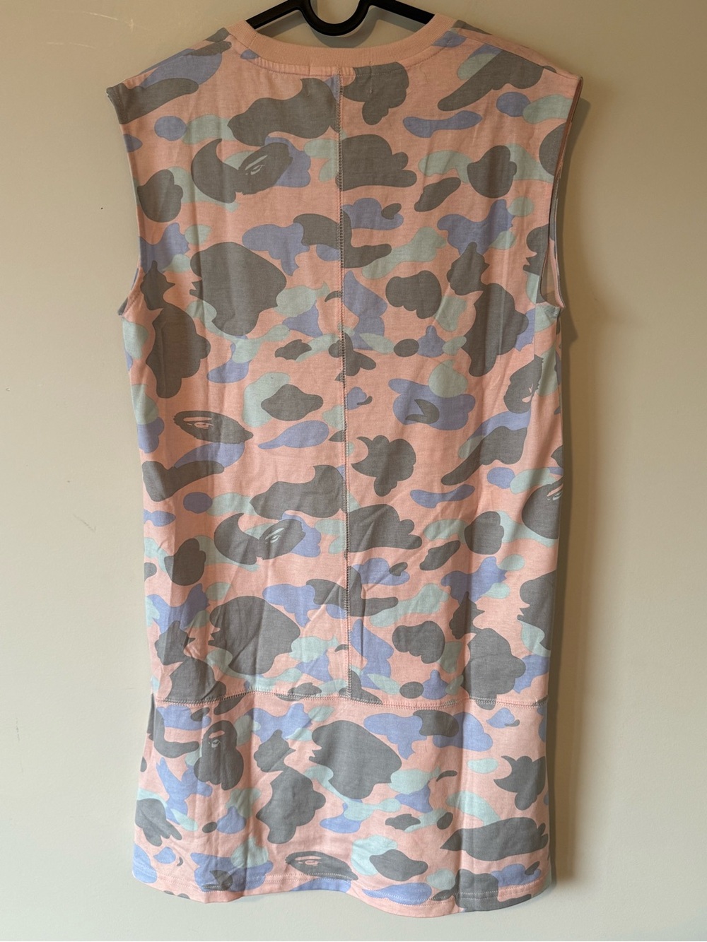 3. | A Bathing Ape | Sleeveless Pink Camo Mini Dress | S - Picture 3 of 5